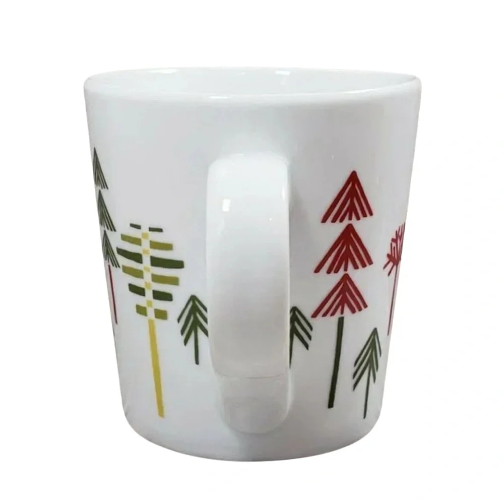 Crate & Barrel Christmas Tree Julia Rothman Mug Cup